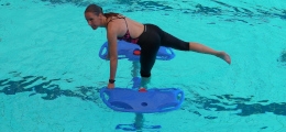 Floating Aquabike without pedal