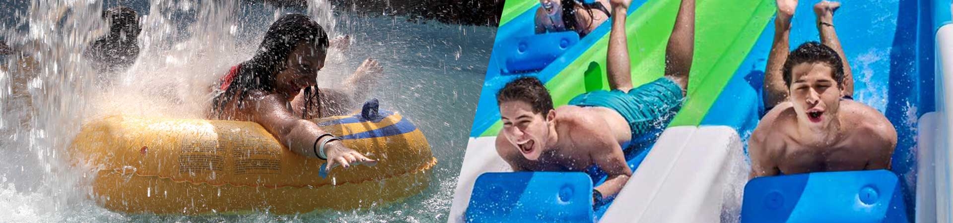 Waterpark slide mat