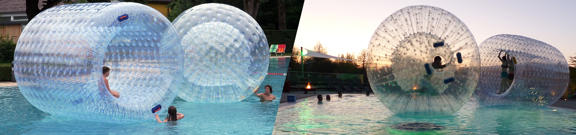 Bulle géante pour Zorbing